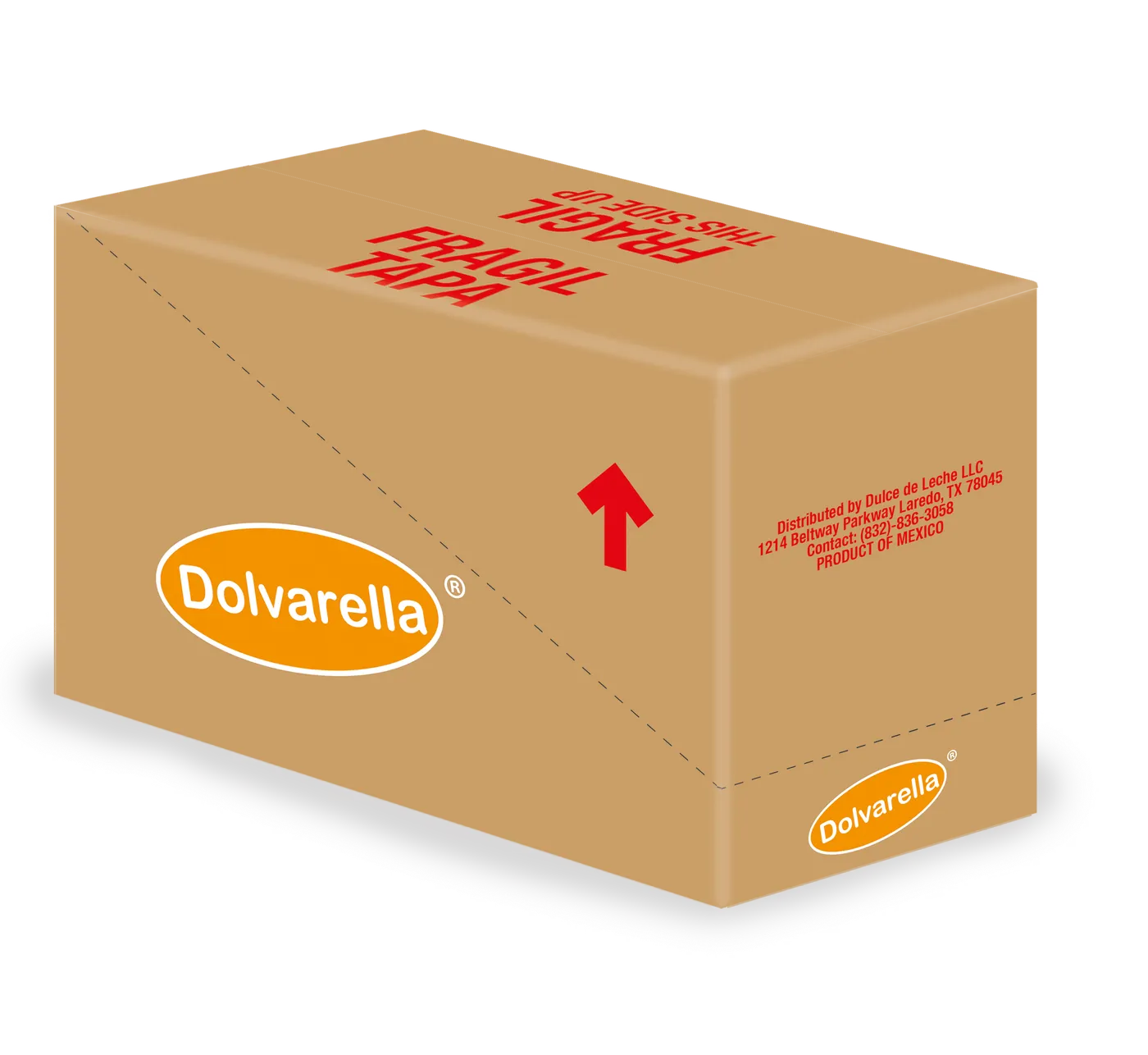 Caja de embarque Dolvarella cerrada